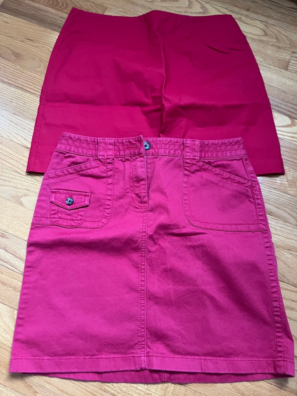 Lots of 2 brands Women's Red Casual A-Line Skirt